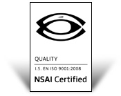 NSAI ISO 9001:2000 Quality logo