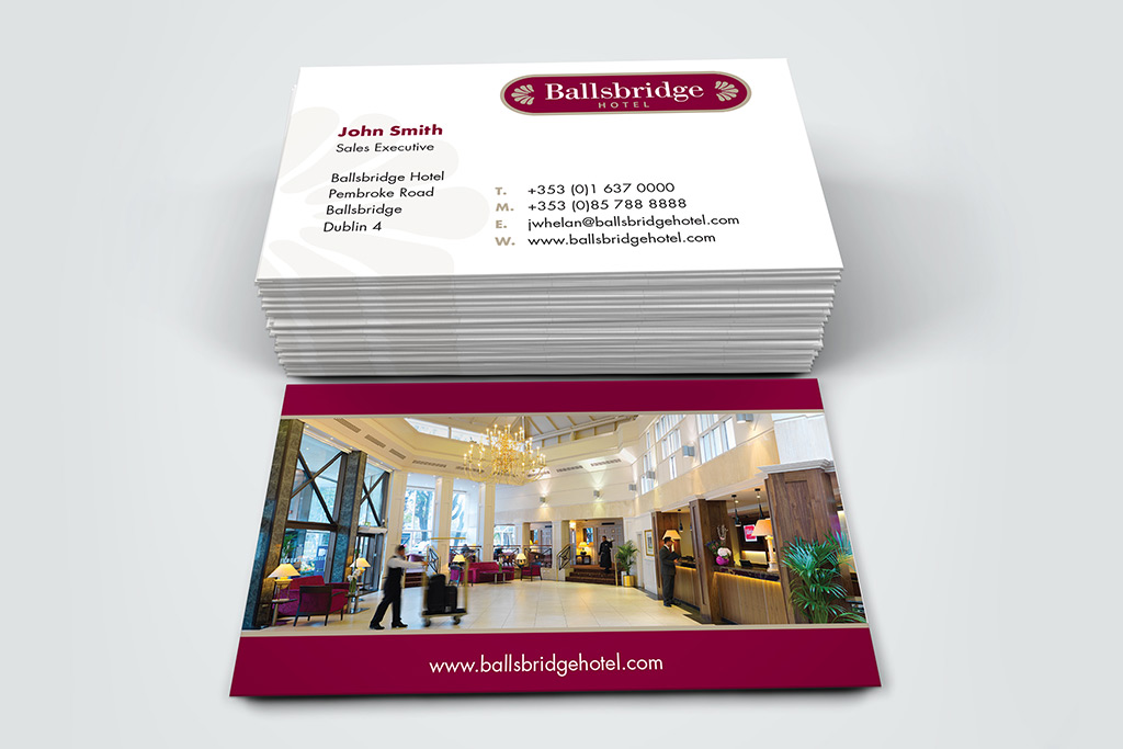 Ballsbridge Hotel - Business Cards